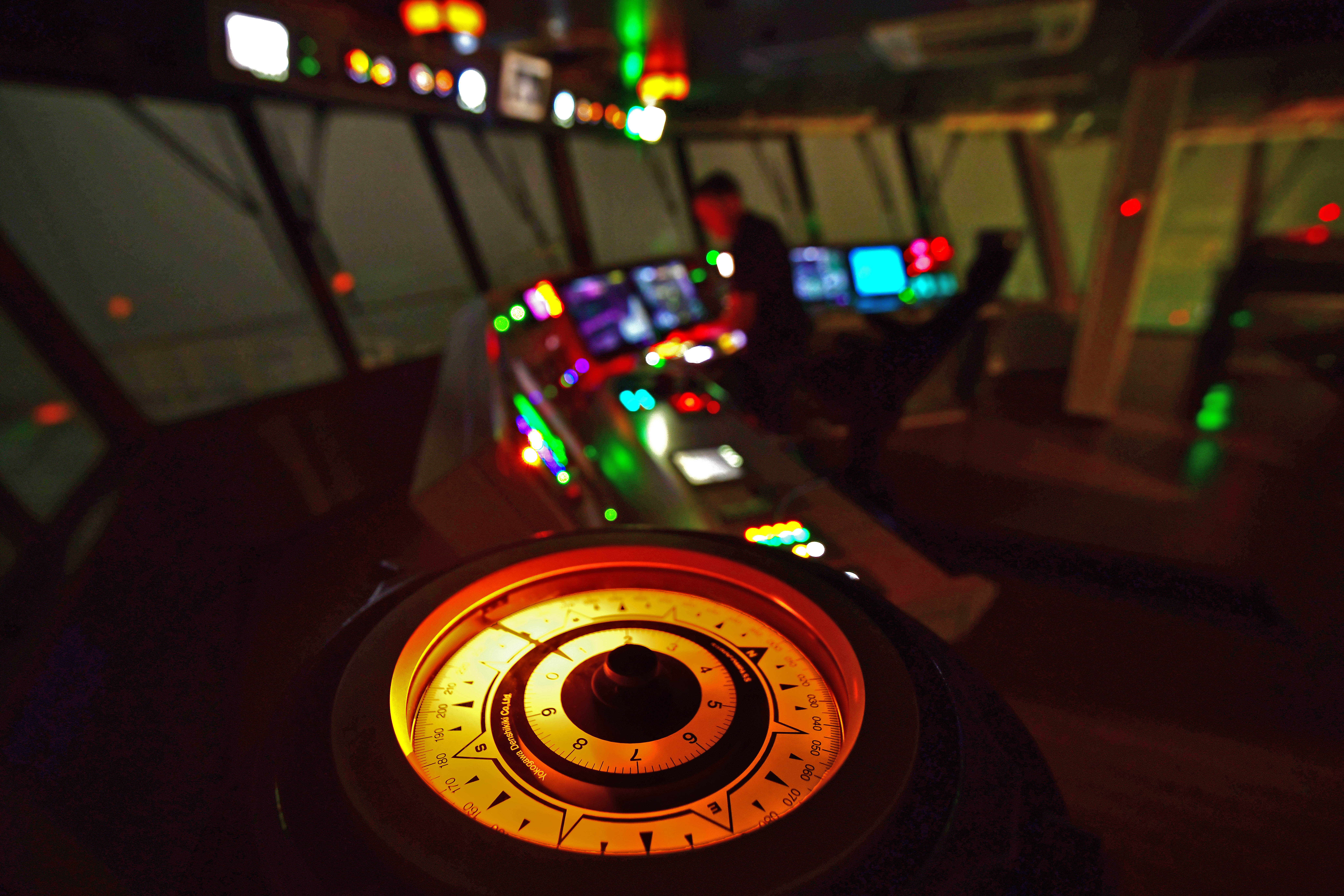 Cockpit of a vessel